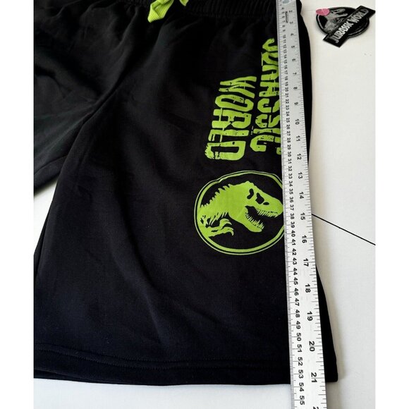 NWT Universal Studios Jurassic World Jurassic Park Mens Black S Shorts - Picture 8 of 10